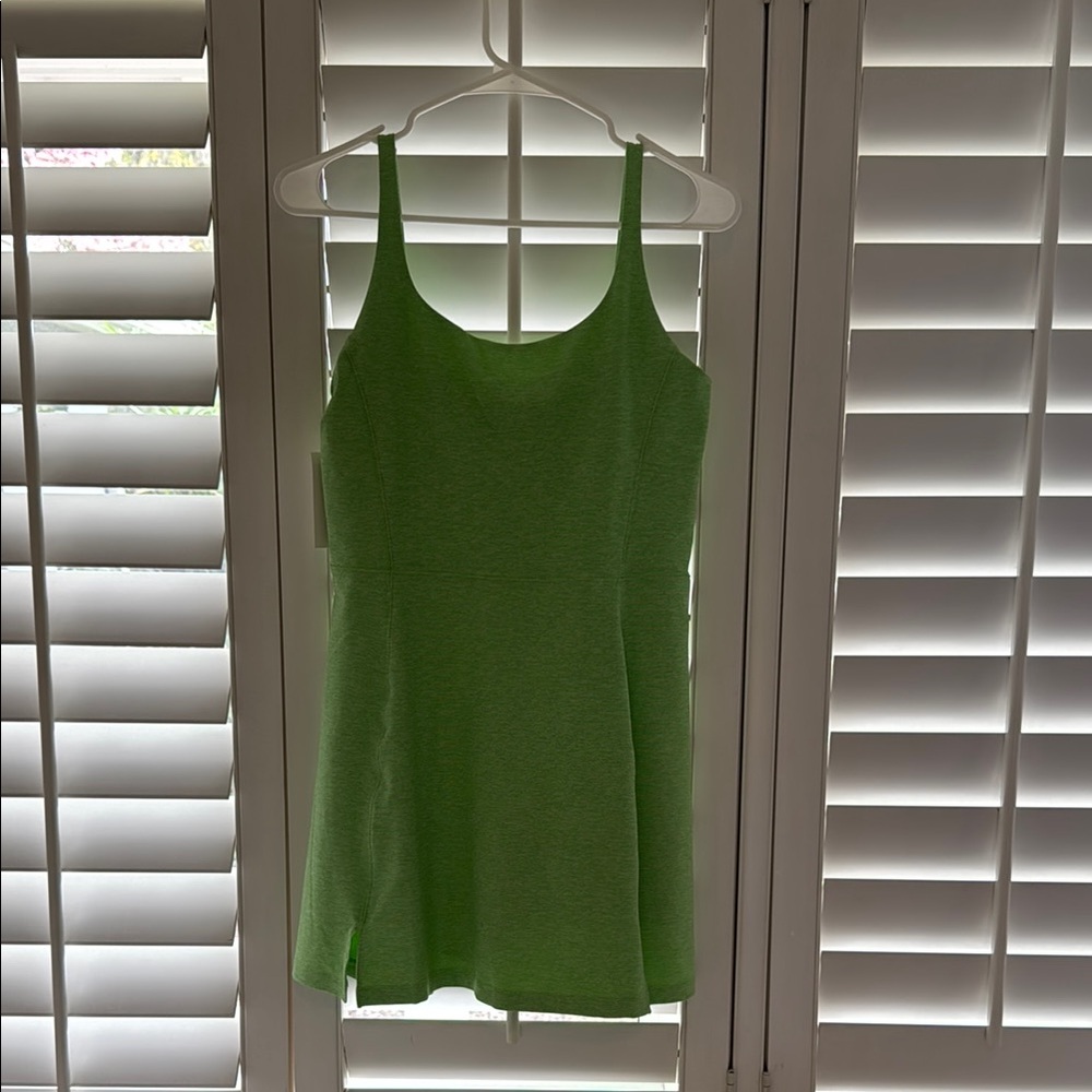 NWT Outdoor Voices green workout dress size L